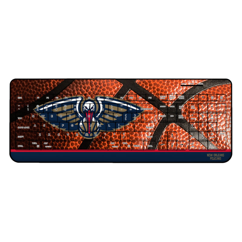 New Orleans Pelicans Basketball Wireless USB Keyboard