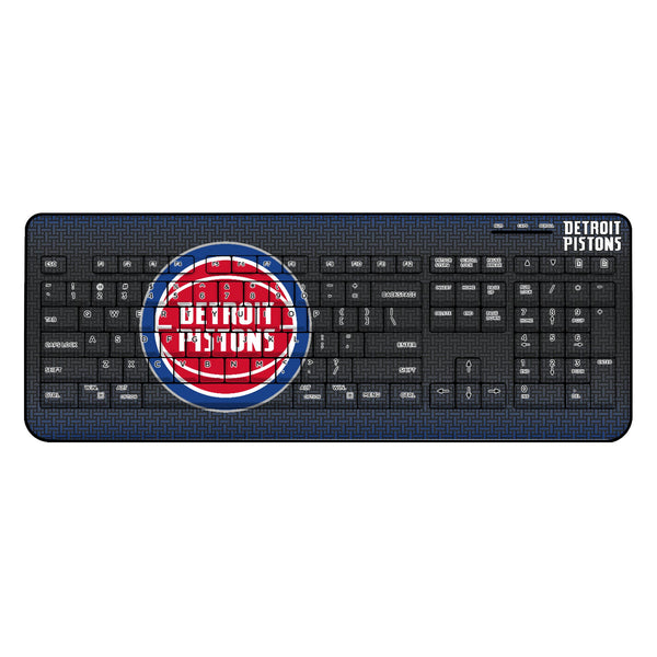 Detroit Pistons Linen Wireless USB Keyboard