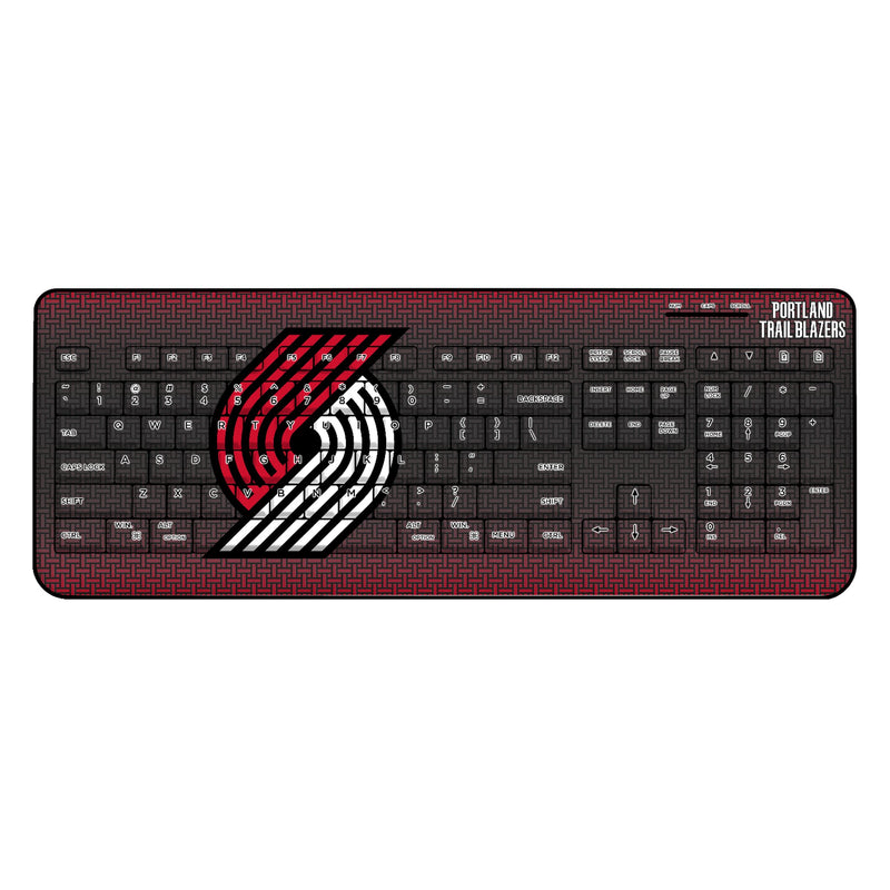 Portland Trail Blazers Linen Wireless USB Keyboard