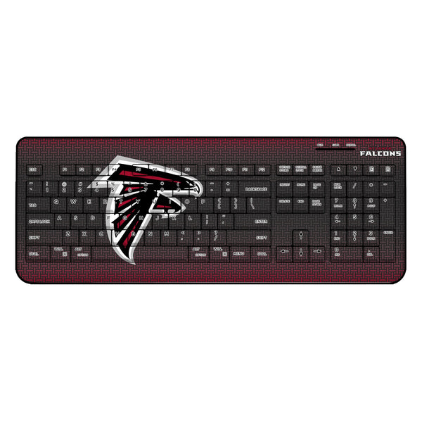 Atlanta Falcons Linen Wireless USB Keyboard