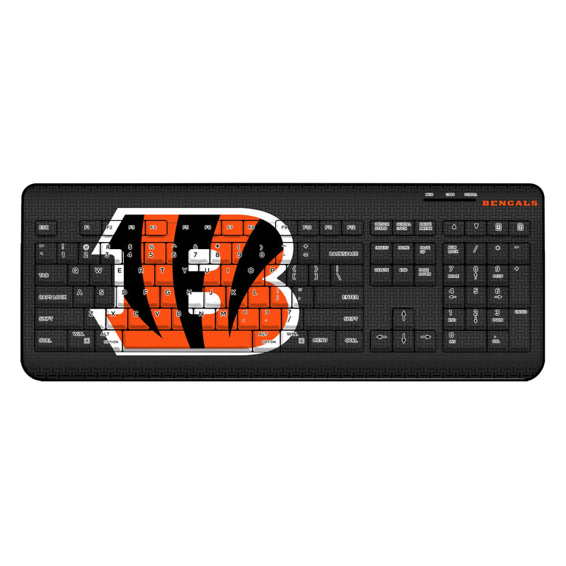 Cincinnati Bengals Linen Wireless USB Keyboard