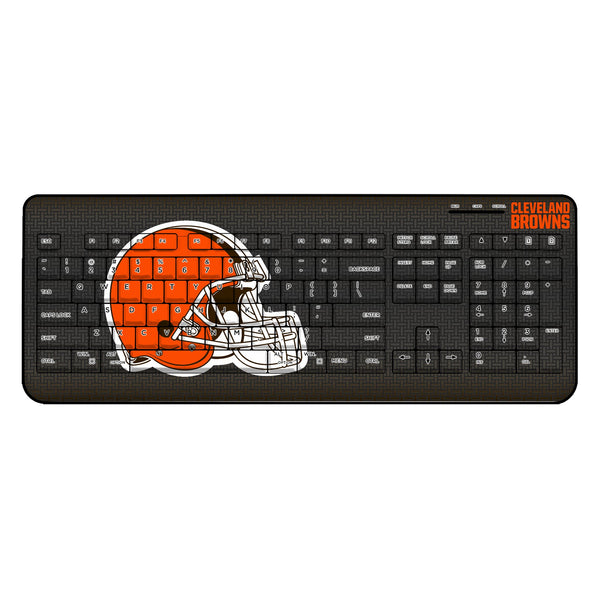 Cleveland Browns Linen Wireless USB Keyboard