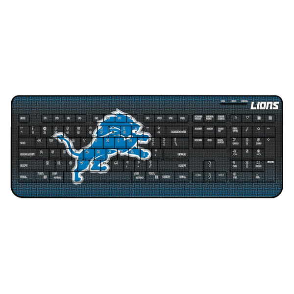 Detroit Lions Linen Wireless USB Keyboard