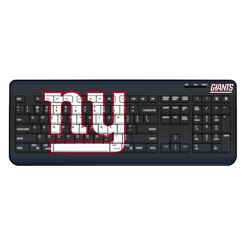 New York Giants Linen Wireless USB Keyboard