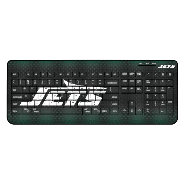 New York Jets Linen Wireless USB Keyboard