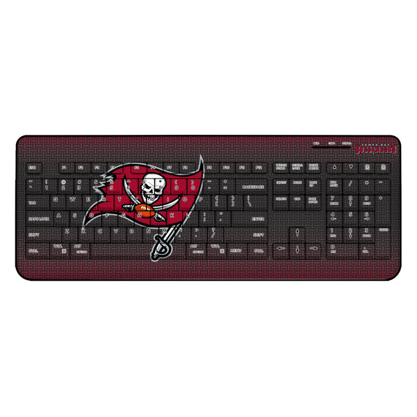 Tampa Bay Buccaneers Linen Wireless USB Keyboard