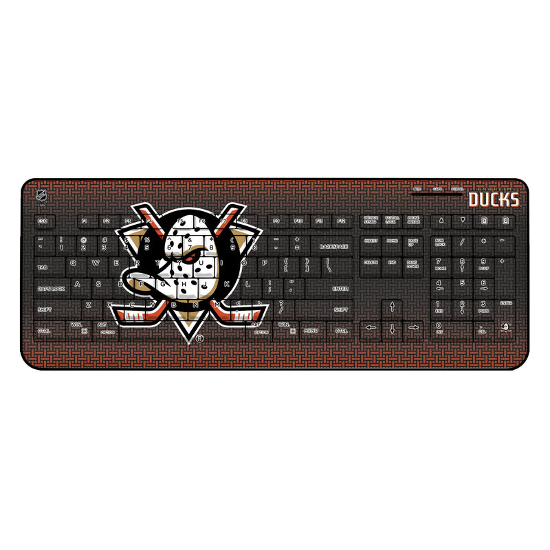 Anaheim Ducks Linen Wireless USB Keyboard