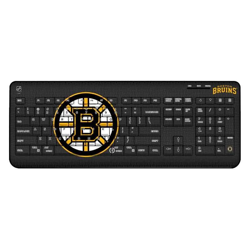 Boston Bruins Linen Wireless USB Keyboard