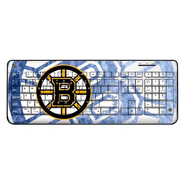 Boston Bruins Ice Tilt Wireless USB Keyboard