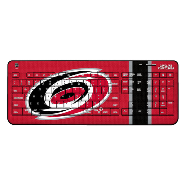 Carolina Hurricanes Stripe Wireless USB Keyboard