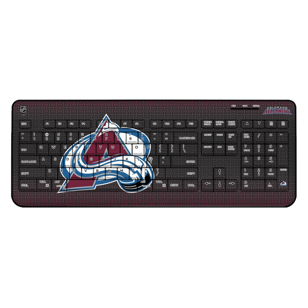 Colorado Avalanche Linen Wireless USB Keyboard