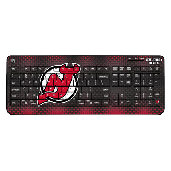 New Jersey Devils Linen Wireless USB Keyboard