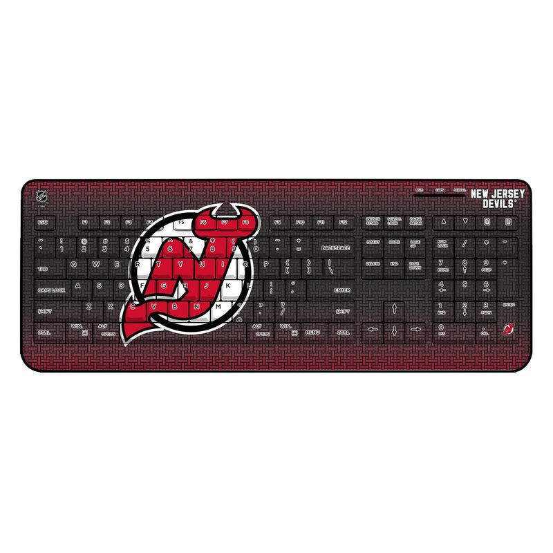 New Jersey Devils Linen Wireless USB Keyboard