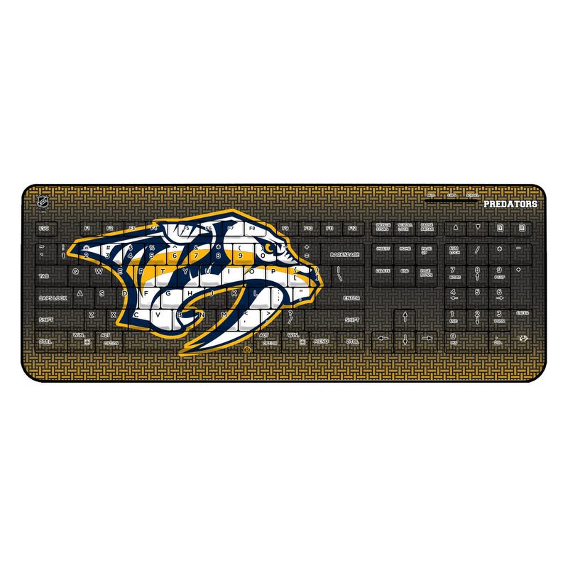 Nashville Predators Linen Wireless USB Keyboard