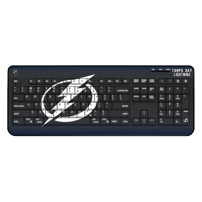 Tampa Bay Lightning Linen Wireless USB Keyboard