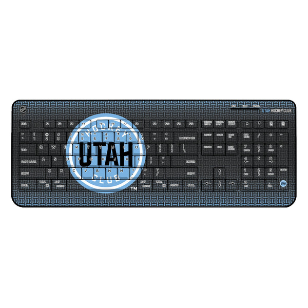 Utah Hockey Club Linen Wireless USB Keyboard