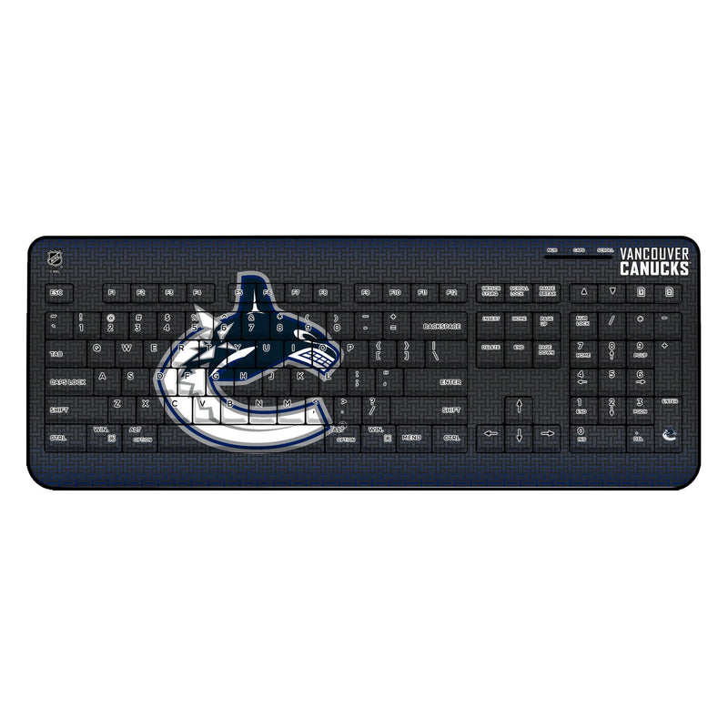 Vancouver Canucks Linen Wireless USB Keyboard