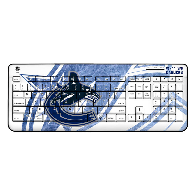 Vancouver Canucks Ice Tilt Wireless USB Keyboard