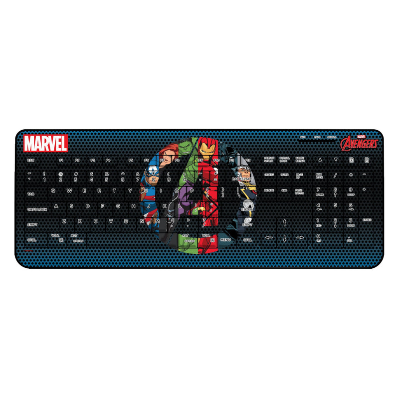 Marvel Avengers Avengers Grid Wireless USB Keyboard