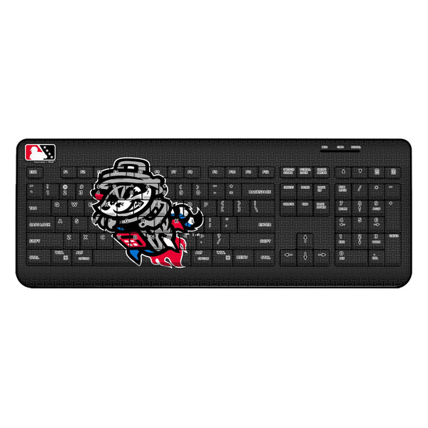 Rocket City Trash Pandas Linen Wireless USB Keyboard