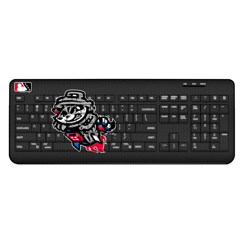 Rocket City Trash Pandas Linen Wireless USB Keyboard