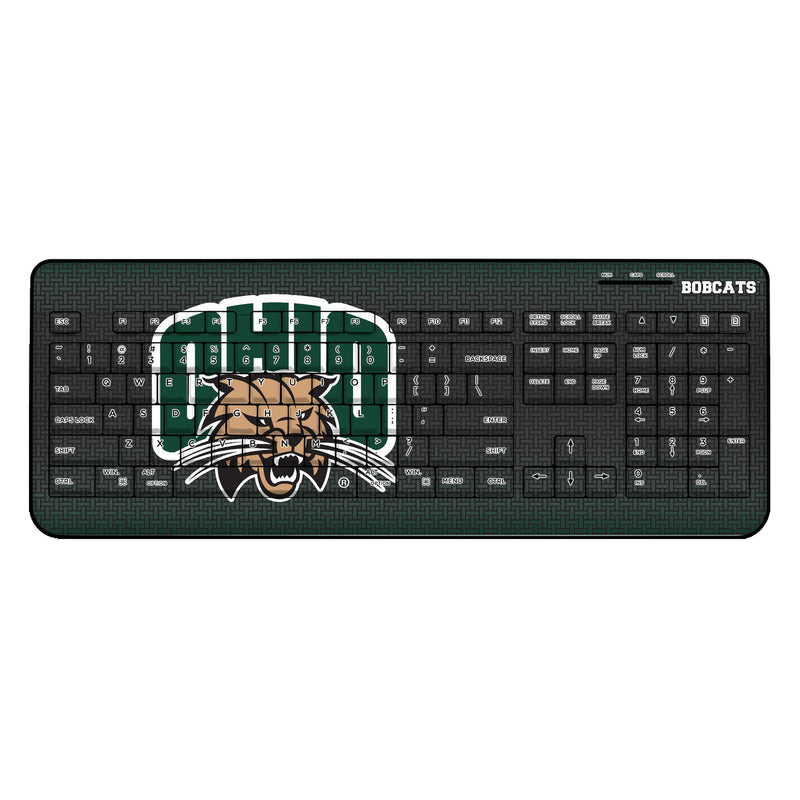 Ohio University Bobcats Linen Wireless USB Keyboard