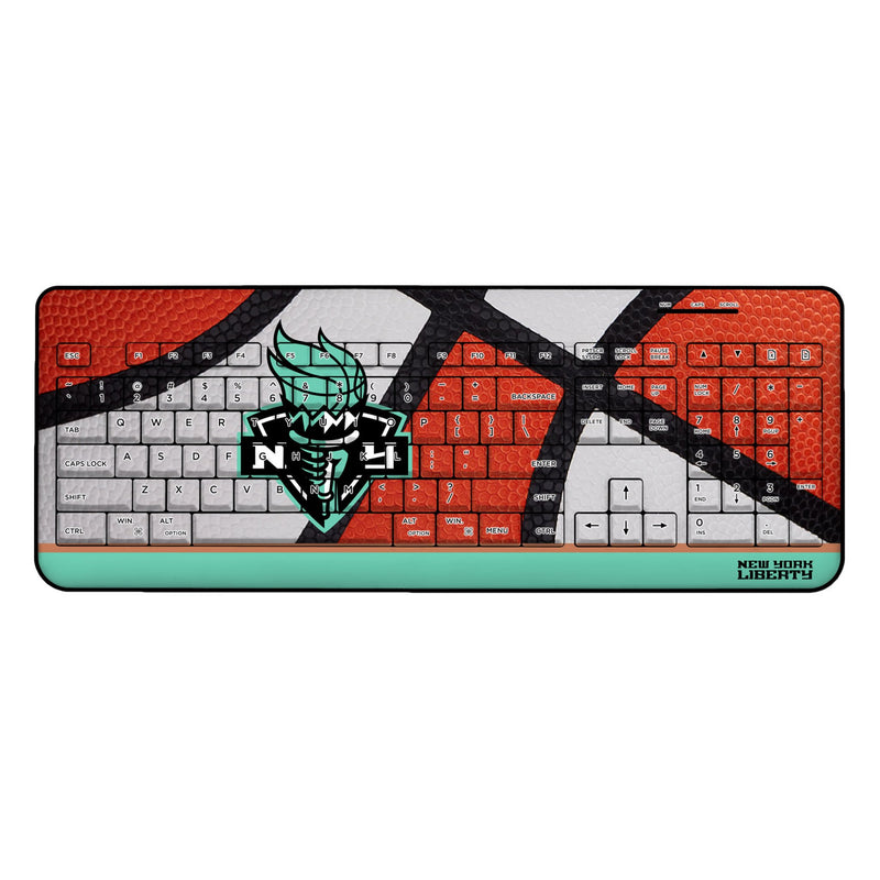 New York Liberty Basketball Wireless USB Keyboard