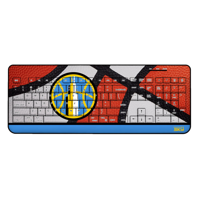 Chicago Sky Basketball Wireless USB Keyboard