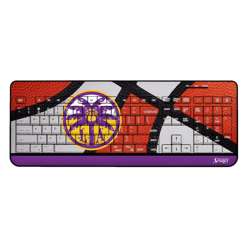 Los Angeles Sparks Basketball Wireless USB Keyboard