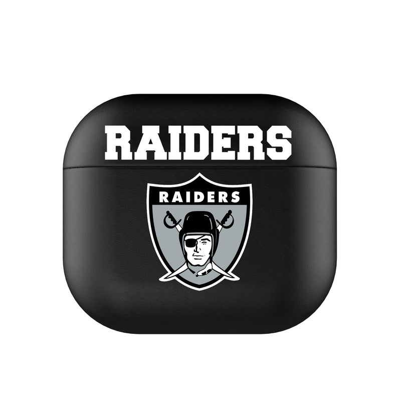 Oakland Raiders 1963 Historic Collection Insignia AirPods AirPod Case Cover