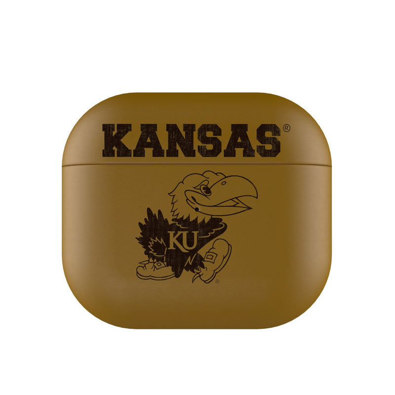 Kansas Jayhawks Burn AirPods AirPod Case Cover