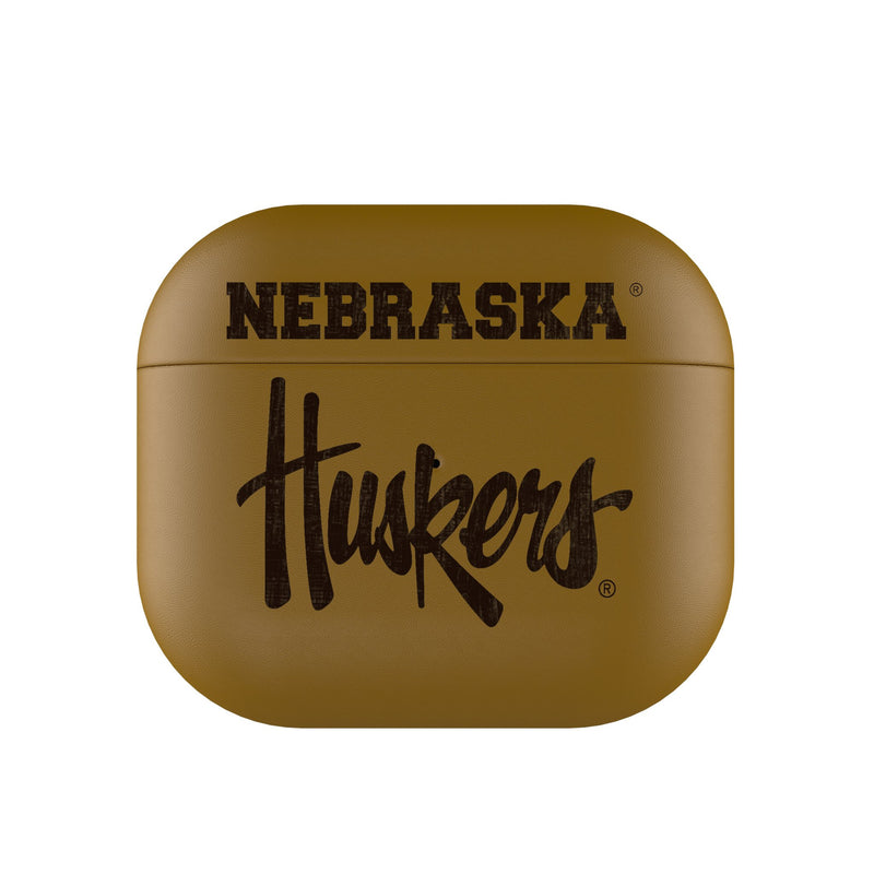 Nebraska Huskers Burn AirPods AirPod Case Cover