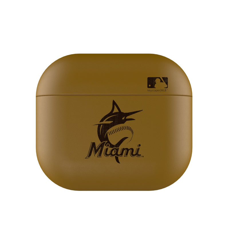 Miami Marlins Burn AirPods AirPod Case Cover