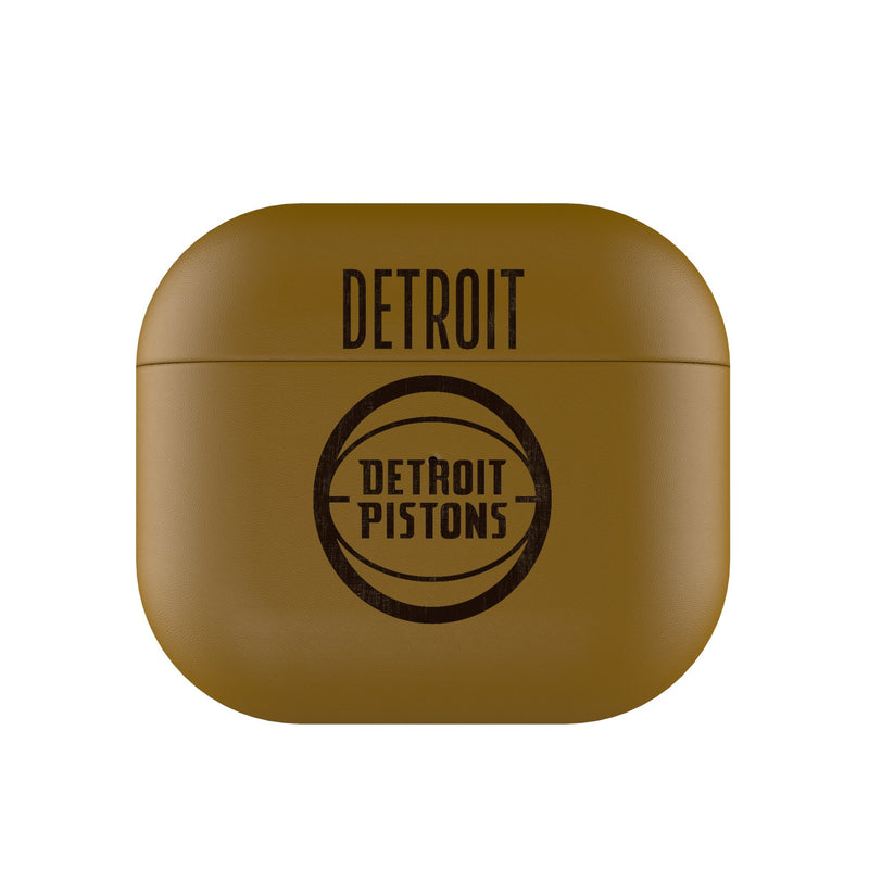 Detroit Pistons Burn AirPods AirPod Case Cover