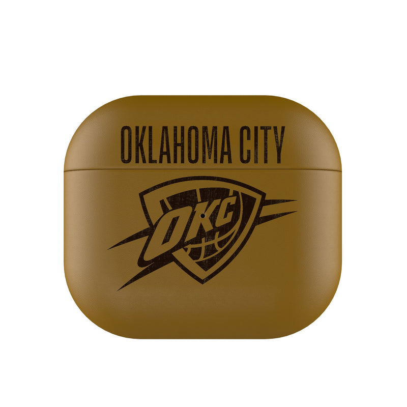 Oklahoma City Thunder Burn AirPods AirPod Case Cover