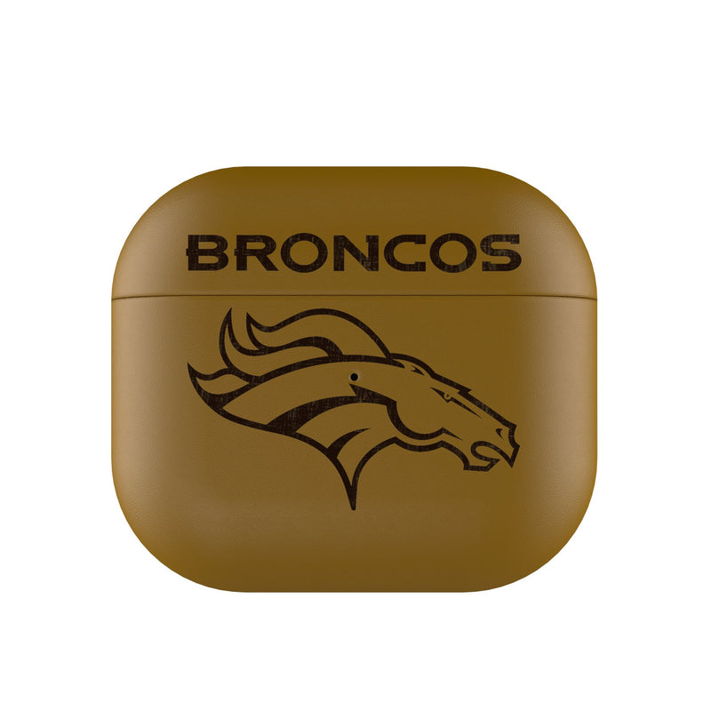 Denver Broncos Burn AirPods AirPod Case Cover