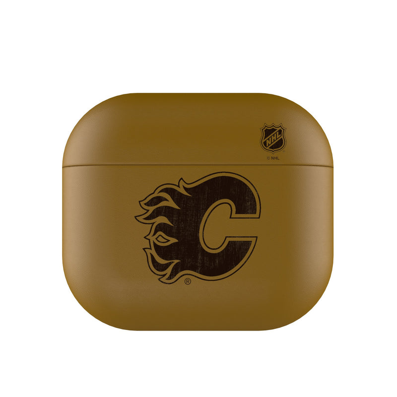 Calgary Flames Burn AirPods AirPod Case Cover