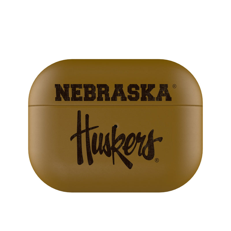 Nebraska Huskers Burn AirPods AirPod Case Cover