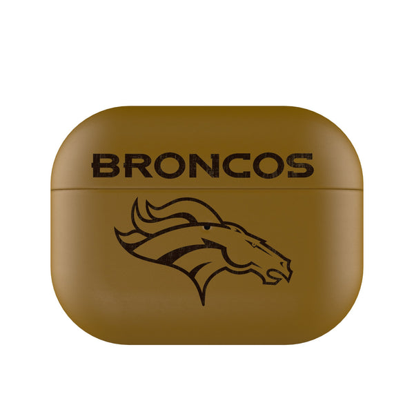 Denver Broncos Burn AirPods AirPod Case Cover