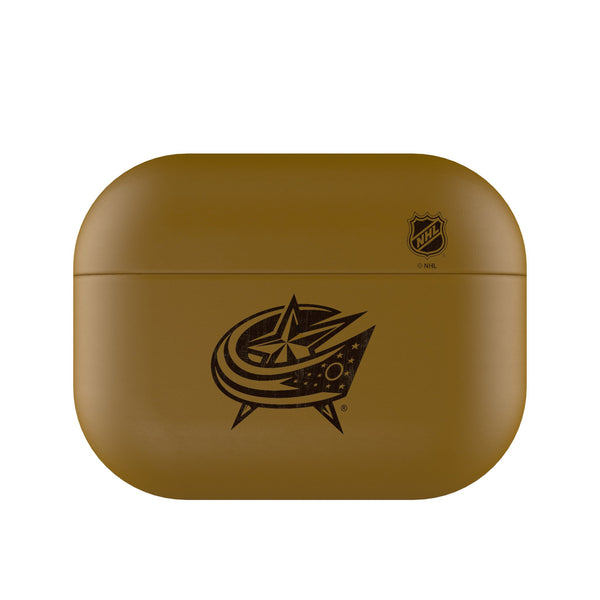 Columbus Blue Jackets Burn AirPods AirPod Case Cover