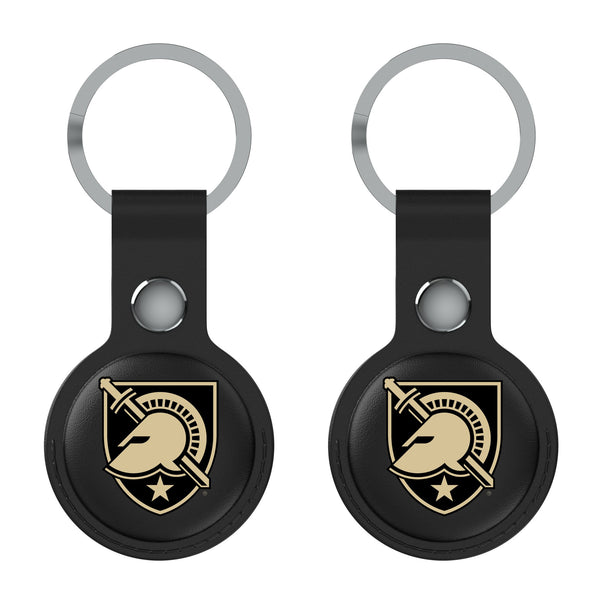 United States Military Academy Black Knights Insignia AirTag Black Airtag Holder 2-Pack