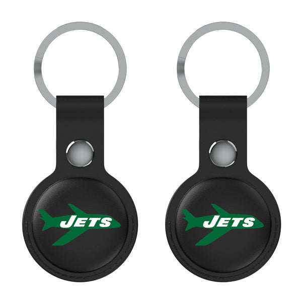 New York Jets 1963 Historic Collection Insignia AirTag Black Airtag Holder 2-Pack