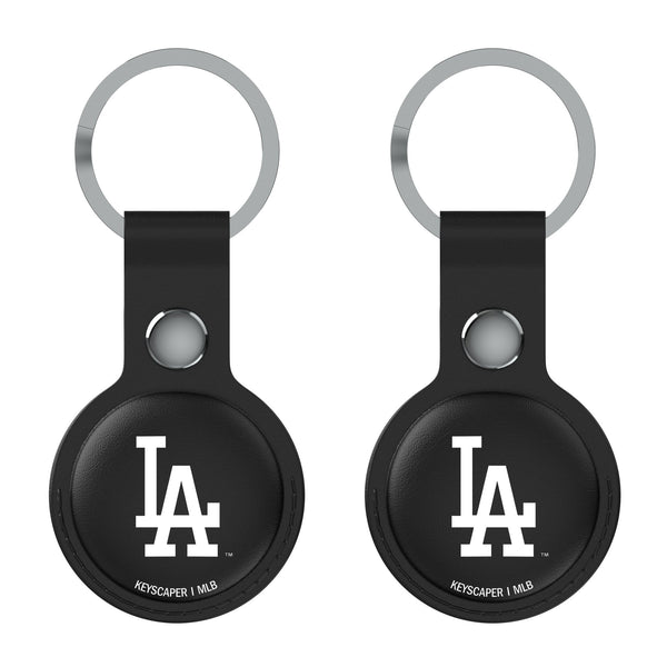 LA Dodgers Insignia AirTag Black Airtag Holder 2-Pack