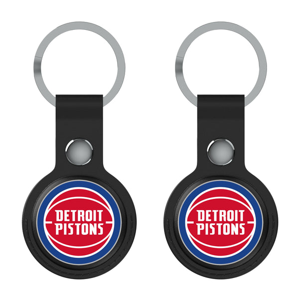 Detroit Pistons Insignia AirTag Black Airtag Holder 2-Pack