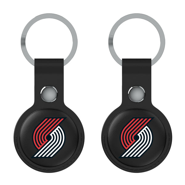 Portland Trail Blazers Insignia AirTag Black Airtag Holder 2-Pack