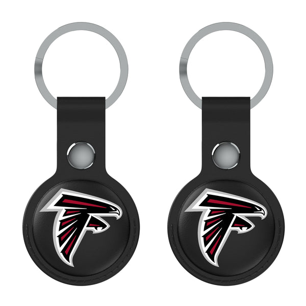 Atlanta Falcons Insignia AirTag Black Airtag Holder 2-Pack