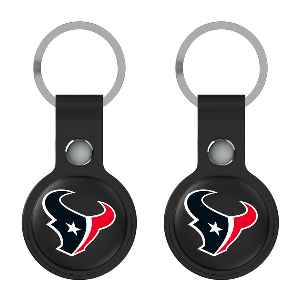 Houston Texans Insignia AirTag Black Airtag Holder 2-Pack