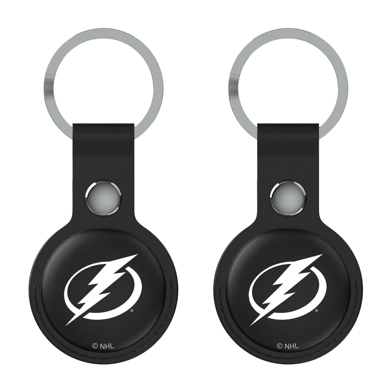 Tampa Bay Lightning Insignia AirTag Black Airtag Holder 2-Pack