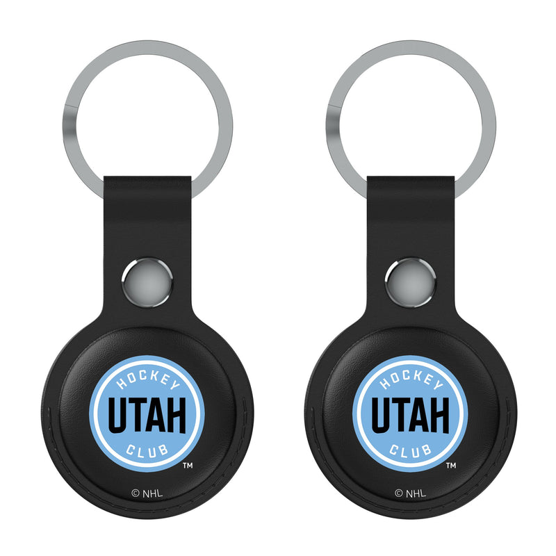 Utah Hockey Club Insignia AirTag Black Airtag Holder 2-Pack