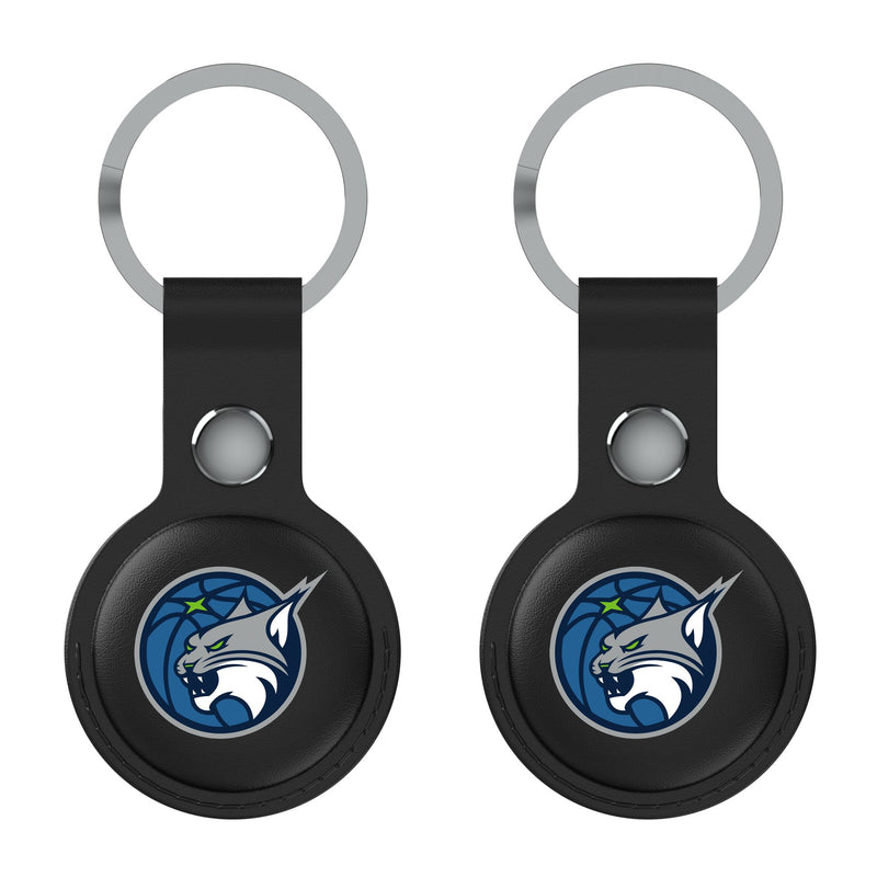 Minnesota Lynx Insignia AirTag Black Airtag Holder 2-Pack